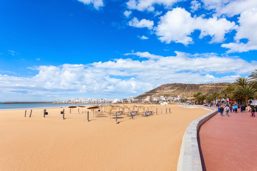 Quelle région du Maroc est connue pour ses plages ?